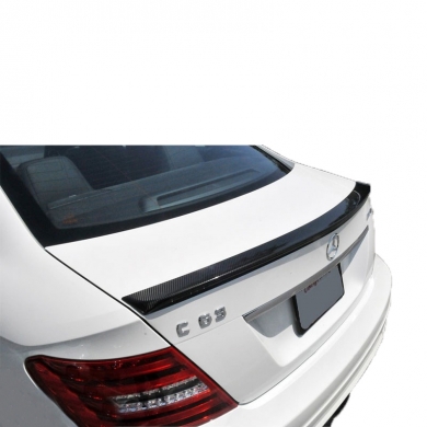 Mercedes W204 C Serisi Coupe Uyumlu Yedek Parça Spoiler Boyasız