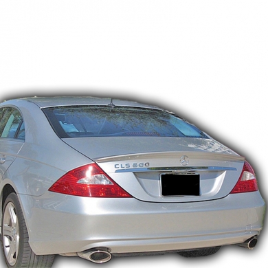 Mercedes W219 CLS-Serisi Uyumlu Yedek Parça Bagaj Üstü Spoiler Boyalı