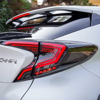 Toyota C-HR Uyumlu Yedek Parça Led Stop - Smoke (2016-2019) (Makyajsız Kasa İçin)