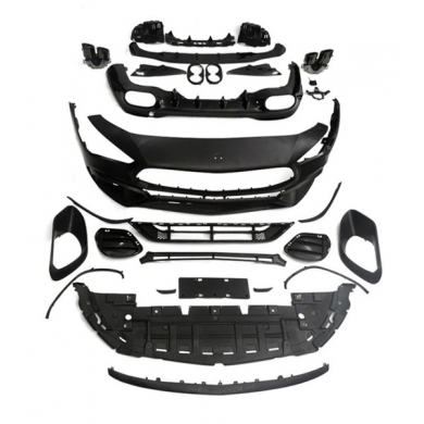 Mercedes W118 CLA 45 Uyumlu Yedek Parça Full Body Kit (Ön Tampon, Panjur,Difüzör,Egzoz)