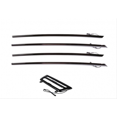Bmw 3 Serisi F30 Uyumlu Yedek Parça Ambians Set (Klima Panel Ve Kapılar) - Parlak Siyah