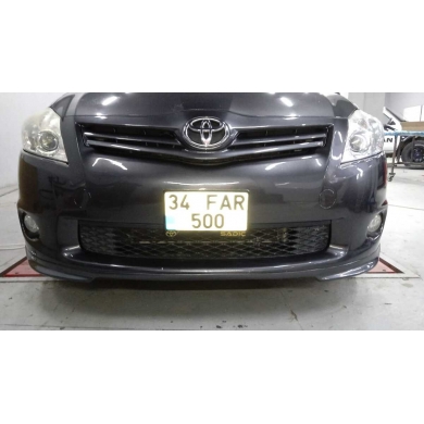 Toyota Auris 2010-2015 Uyumlu Yedek Parça Ön Ek Fiber Boyalı