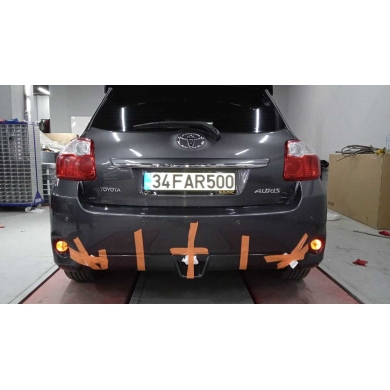 Toyota Auris 2010-2015 Uyumlu Yedek Parça Difüzör Fiber Boyalı