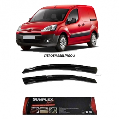 Citroen Berlingo Uyumlu Yedek Parça 2018-2020 Sport Style Cam Rüzgarlığı
