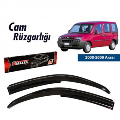 Fiat Doblo 1 2000-2009 Sport Style Cam Rüzgarlığı