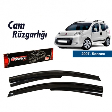 Fiat Fiorino-Nemo-Bipper 2007-2020 Sport Style Cam Rüzgarlığı