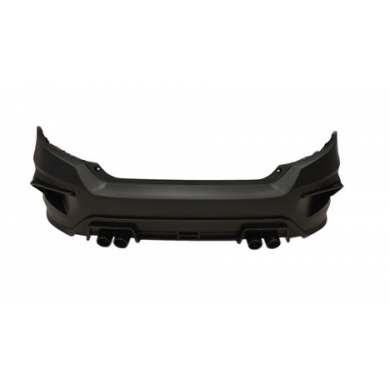 Honda Civic Fc5 Uyumlu Yedek Parça 2016-2020 Concept Model Arka Tampon Ek Piano Black Detaylı