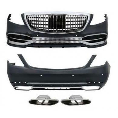 Mercedes W222 S Serisi 2014-2020 Uyumlu Yedek Parça Maybach Body Kit