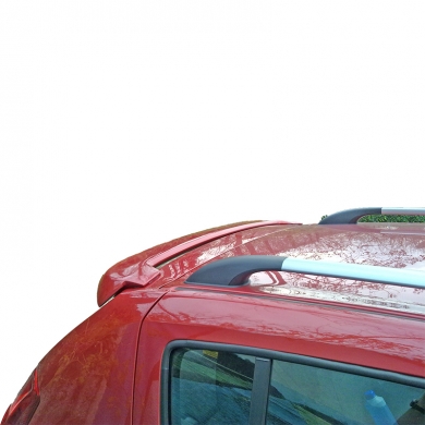 Dacia Sandero 2009-2012 Uyumlu Yedek Parça Spoiler Boyalı Fiber