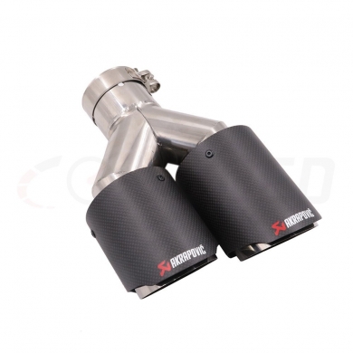 Akrapovic Sağ Sol Çift Çıkış Karbon Egzoz Ucu Rpl 60x90mm