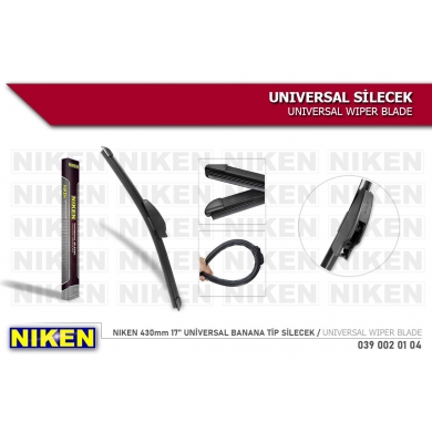 Niken Universal Muz Tip Silecek 17 430mm