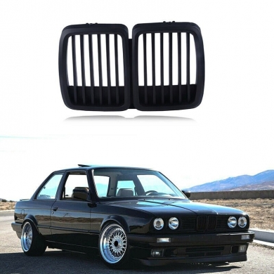 Bmw E30 Uyumlu Yedek Parça Siyah Böbrek