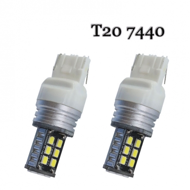 T20 Led Ampul 15 Çipli Çift Duy 12 Volt