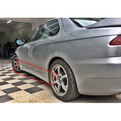 Alfa Romeo 156 Marşpiyel (Delikli) Makyajlı Boyasız