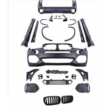 Bmw X5 Serisi İçin Uyumlu Yedek Parça 2013-2017 F15 Full Set M-Tech Body Kit