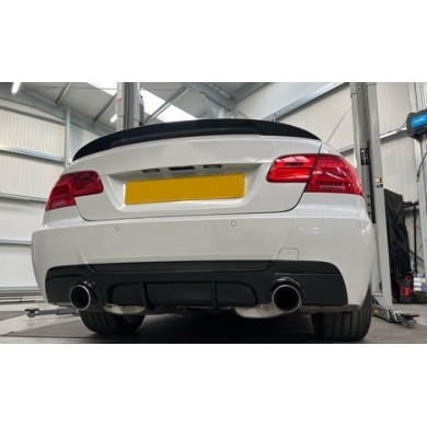 Bmw 3 Serisi E92 Uyumlu Yedek Parça Spoiler Parlak Siyah