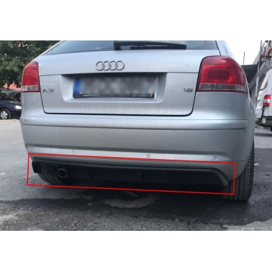 Audi A3 Uyumlu Yedek Parça 8P Difüzör