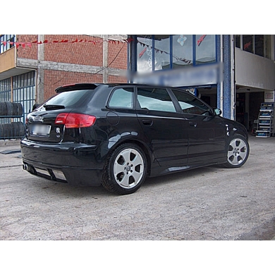 Audi A3 Uyumlu Yedek Parça Arka Tampon Eki