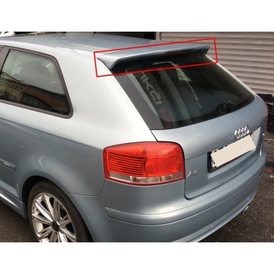 Audi A3 Uyumlu Yedek Parça Tek Kapı Bagaj Spoiler