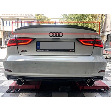 Audi A3 Uyumlu Yedek Parça Sedan Yarasa Spoiler