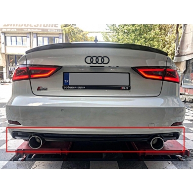 Audi A3 Uyumlu Yedek Parça Sedan Difüzör