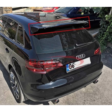Audi A3 Uyumlu Yedek Parça Spoiler 15-18