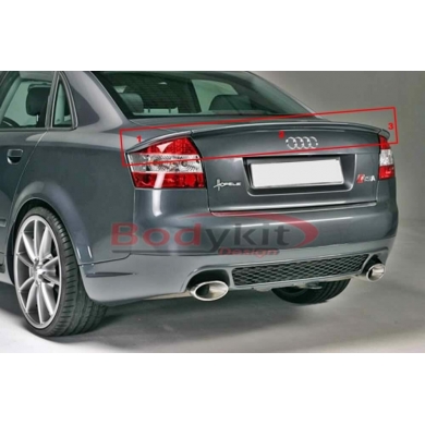 Audi A4 Uyumlu Yedek Parça 3 Parça Spoiler