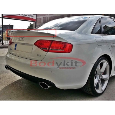 Audi A4 B8 Uyumlu Yedek Parça Bagaj Spoiler
