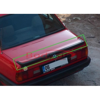 Bmw E30 Uyumlu Yedek Parça Çift Renk M Model Spoiler