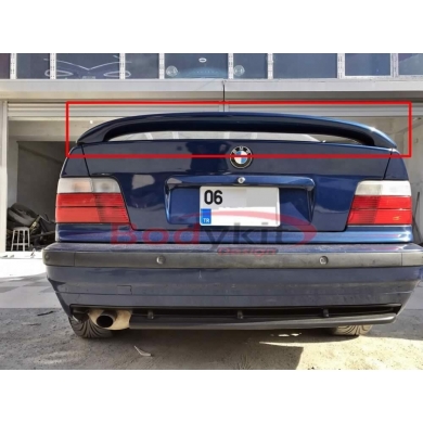 Bmw E36 Uyumlu Yedek Parça Işıksız Bagaj Spoiler