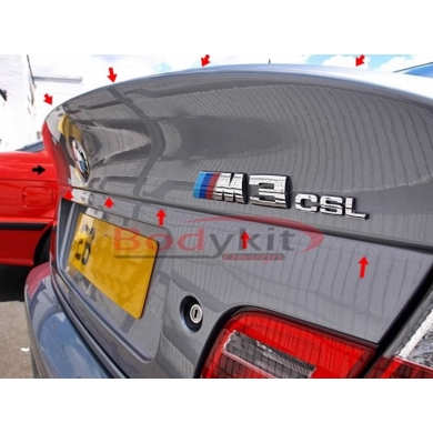 Bmw E46 Uyumlu Yedek Parça Csl Spoiler 4 Kapı
