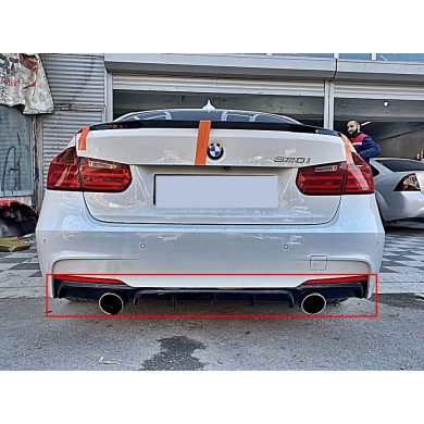 Bmw F80 Uyumlu Yedek Parça Arka Tampon Difüzör