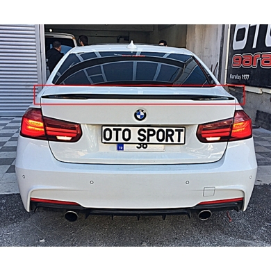 Bmw F30 Uyumlu Yedek Parça M Spoiler