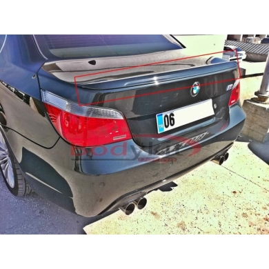 Bmw E60 Uyumlu Yedek Parça M5 Bagaj Spoiler Plastik OEM