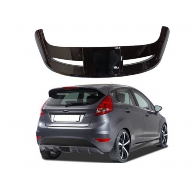 Ford Fıesta   Uyumlu Yedek Parça  2008-2014 İçin Işıklı Spoiler - Piano Black
