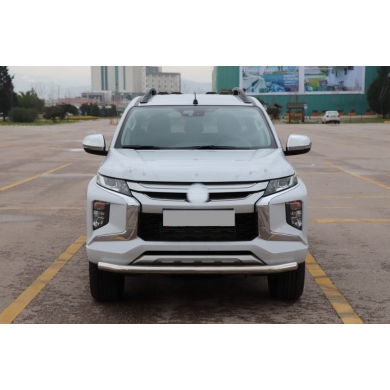 Ford Ranger Uyumlu Yedek Parça 2006+ Off Road Ön Tampon Koruma Demiri Krom (Tekli Bıyık) AQM4WD PST19