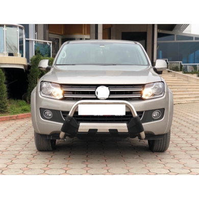 Isuzu Dmax 2006+ Off Road Krom Poliüretan Ön Koruma Ön Tampon Koruma Demiri Amazonplus AQM4WD PWT15
