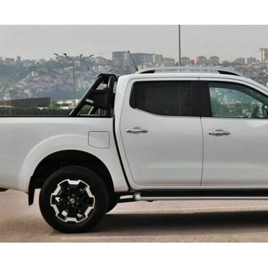 Mercedes X Class 2017+ Uyumlu Yedek Parça (Double Plus Black) Poliüretan Siyah Roll Bar AQM4WD PRB02