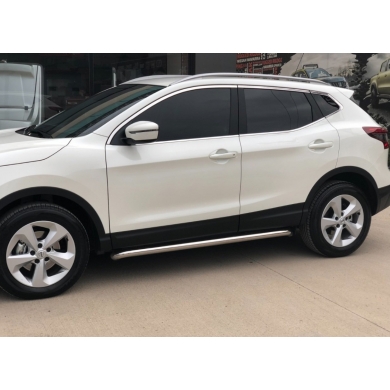 Isuzu D-Max 2012-2017 Off Road Uyumlu Yedek Parça Yan Basamak (Sport Style) Krom AQM4WD PSS01