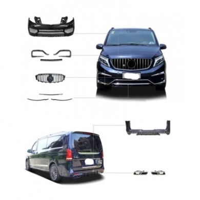 Mercedes W447 Vito V Class Uyumlu Yedek Parça Body Kit (Versiyon 2)