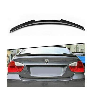 BMW E90 Uyumlu Yedek Parça M4 Spoiler Boyasız Plastik