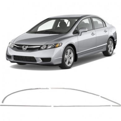 Honda Civic Uyumlu Yedek Parça 2006-2011 Krom Cam Çevirme