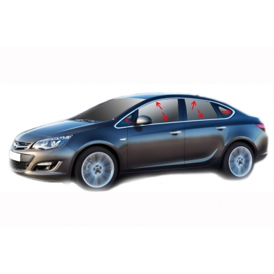 Opel Astra J Sedan Uyumlu Yedek Parça Krom Cam Çevirme