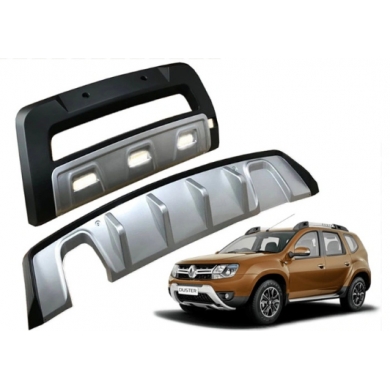 Dacia Duster 2014-2017 Uyumlu Yedek Parça Ön ve Arka Difüzör