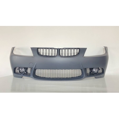 Bmw 3 Serisi E90 2005-2008 İçin Uyumlu Yedek Parça M3 Görünüm Ön Tampon + Panjur (Sis Lambaları Dahil)