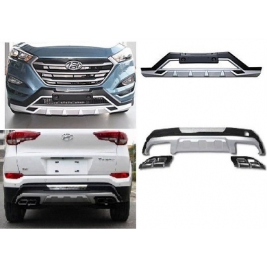 Hyundai Tucson 2015-2018 Uyumlu Yedek Parça Ön ve Arka Difüzör