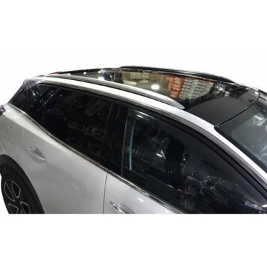 Peugeot P 3008 2016+ Uyumlu Yedek Parça OEM Tavan Çıtası / Gümüş