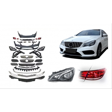 Mercedes W207 Coupe E 2010-2012 Uyumlu Yedek Parça 2013+ Facelift Body Kit