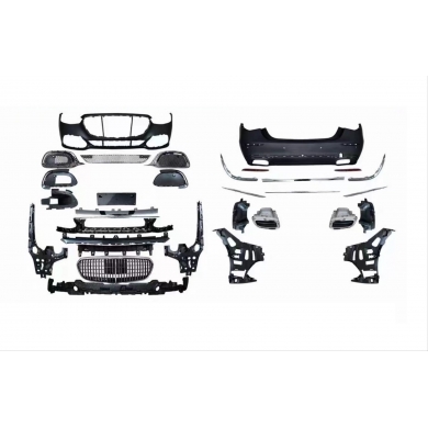 Mercedes W223 S Serisi 2021+ Uyumlu Yedek Parça Maybach Body Kit (Krom Sis Kapaklı)