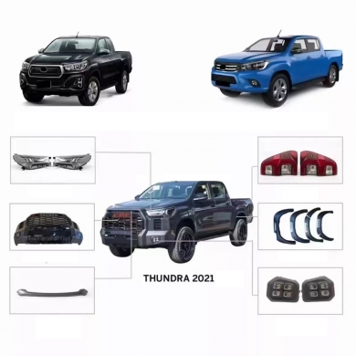Toyota Hılux 2016-2019 İçin Tundra Body Kit (Far-Stop-Sis Dahil)